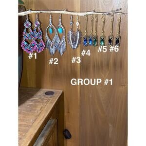 Boho Hippie Glamour Assorted sets of earrings. 1 pr $10 each addt’l $3 s…